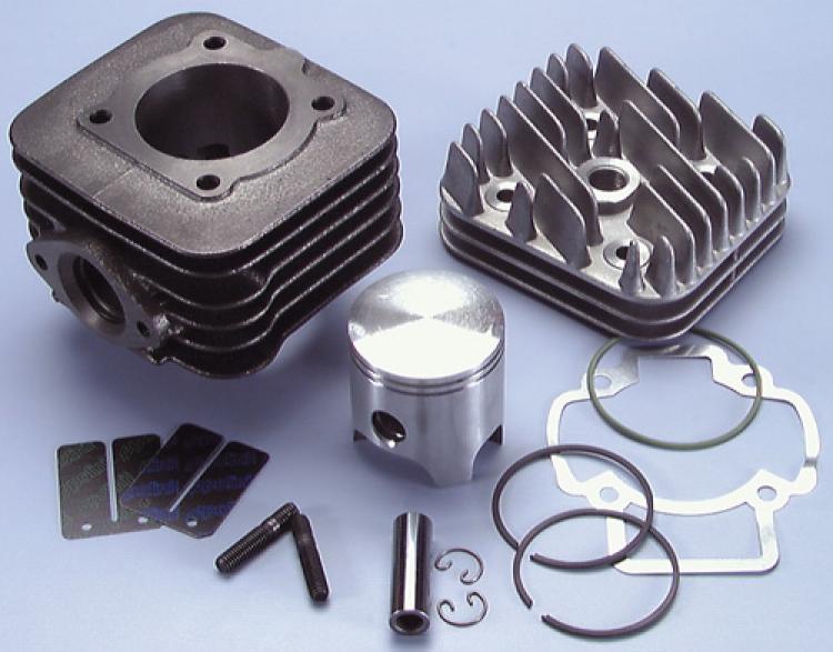 Kit Cylindre TOP TROPHY 70cc Diamètre 48 Pour Piaggio Zip 50 2T (années 2000) - Neuf, Référence 9931250, En Fonte (GHISA)