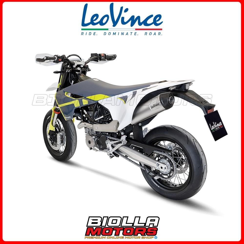14367EK EXHAUST LEOVINCE HUSQVARNA 701 SUPERMOTO 2021 - 2023 LV