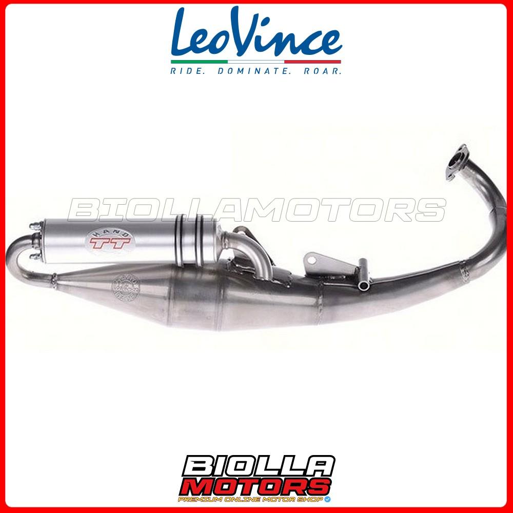Leovince Marmitta TT Handmade Per Kymco 50 Super 8 Avant 2020 – Scarico A Risonanza In Alluminio, Omologato ECE