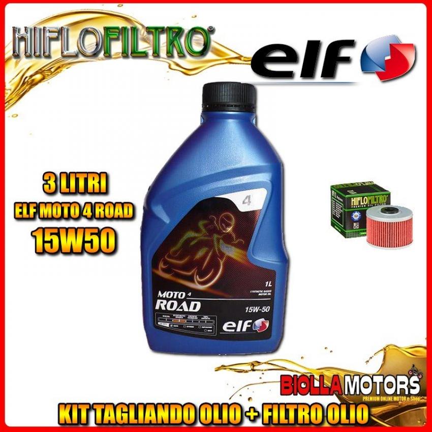 3LT ELF MOTORCYCLE 4 ROAD 15W50 HONDA XR650L OIL CUTTING KIT (Air