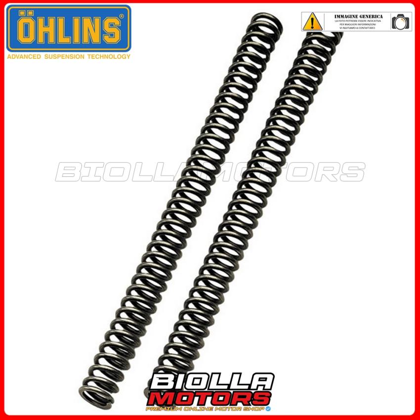 08656-10 FORK SPRING SET OHLINS SUZUKI GSX-R 600 2005 - 10,0 N/mm - Picture 1 of 5