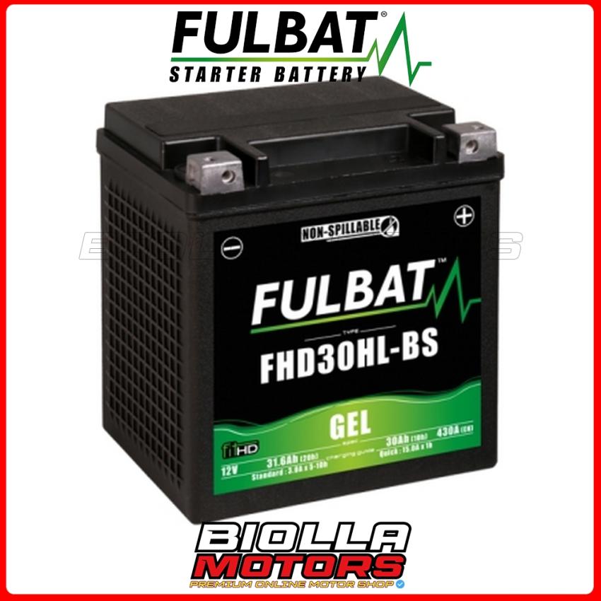 Batteria Fulbat Gel YTZ12S 12V 12Ah – Avviamento 210A, Dimensioni 110x150x88 Mm, Per Moto E Scooter