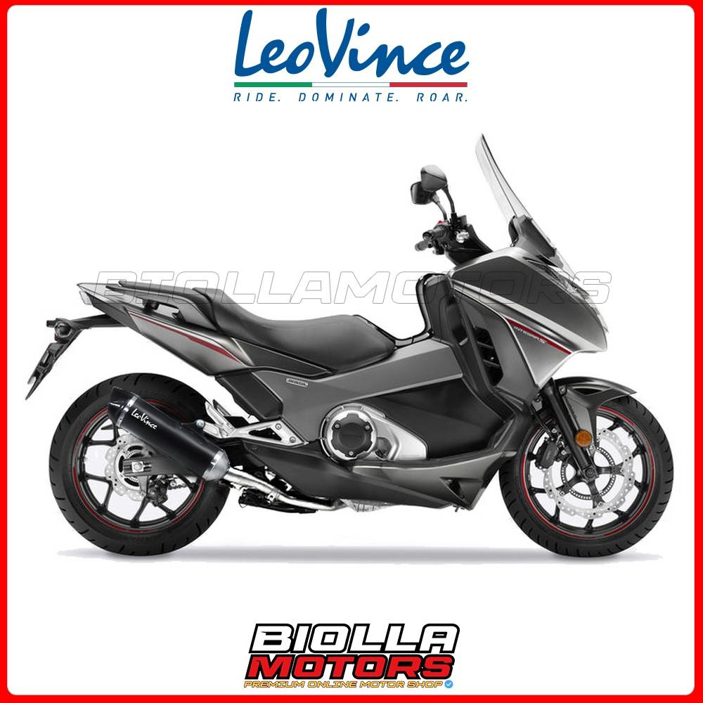 14042 SLIP-ON LEOVINCE HONDA INTEGRA 750/DCT/ABS 2019 NERO