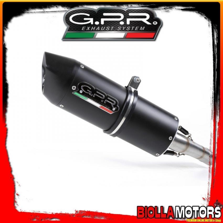 Scarico GPR Furore Nero Per Suzuki GSX-R 600 K8 (2008-2010) - Omologato Con DB Killer