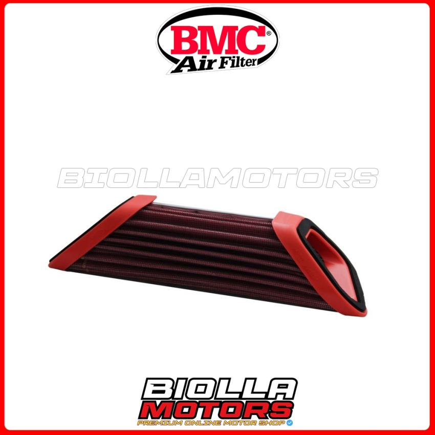 BMC Luftfilter FM712/04 Für MV Agusta 675/800 – Waschbarer Baumwollfilter, 4-lagig, Erhöhte Leistung
