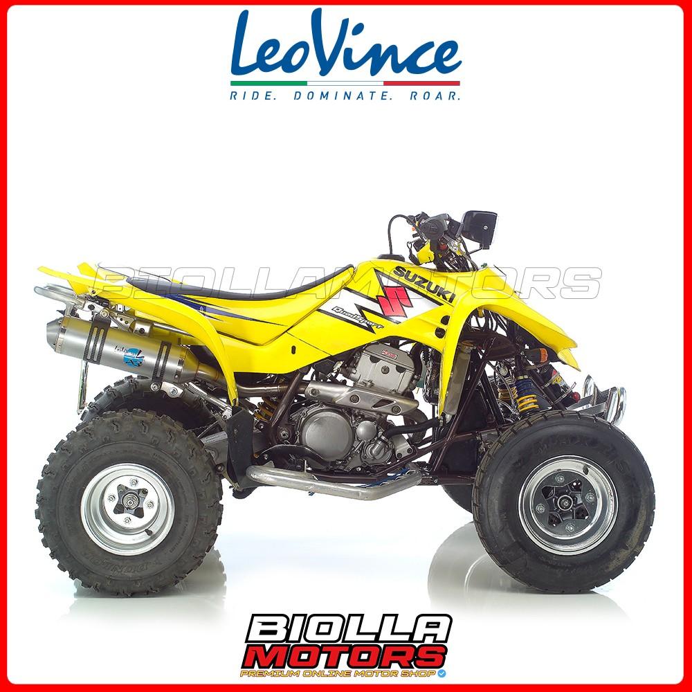 3914E EXHAUST LEOVINCE SUZUKI LTZ 400 2004 - X3 ALUMINUM 4T Z400